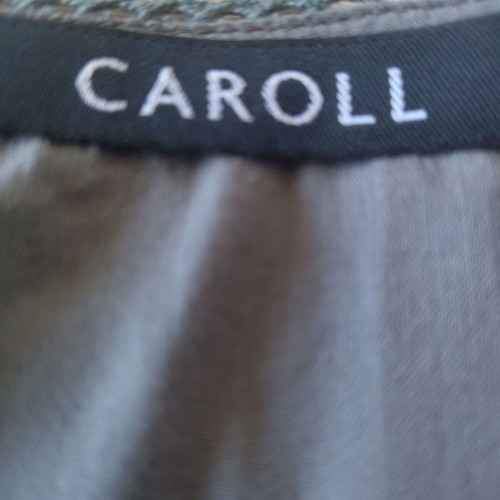 Caroll women's shirt like new, gray with white embroidery, size XL