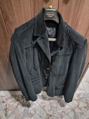 Martin corduroy jacket outerwear Medium black like new
