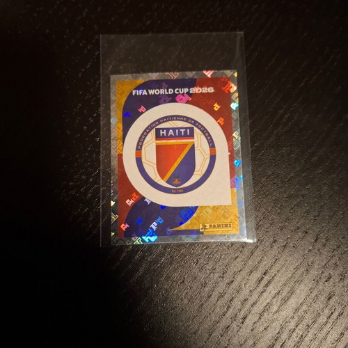 Haiti Emblem Panini Sticker FIFA World Cup 2026 new