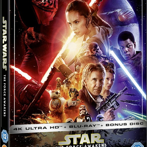 Star Wars The Force Awakens Steelbook καινούργιο, αγγλική έκδοση 4K Ultra HD Blu-Ray
