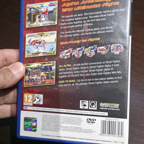 Ps2 Street Fighter Alpha Anthology like new