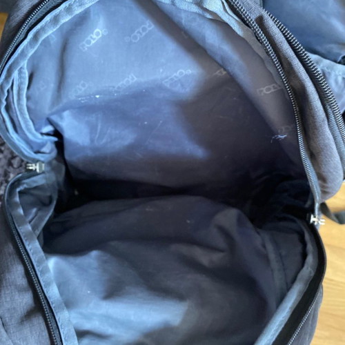 Polo backpack used with 6 compartments