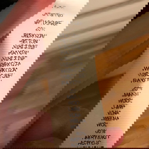 Mini wool dress Attrativo one size, not used, multicolor