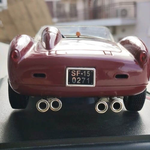 Ferrari 250 Testa Rosa 1958 used, 1/18 scale, maroon