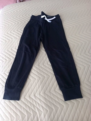 Children's fleece pants like new, Orchestra, multicolor, 122 cm