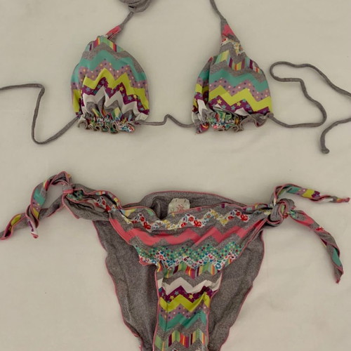 Miss Crool bikini used, size 38, multicolor