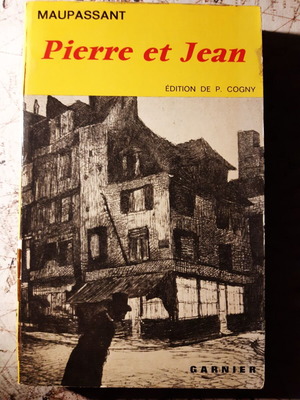Pierre et Jean by Guy de Maupassant like new, French