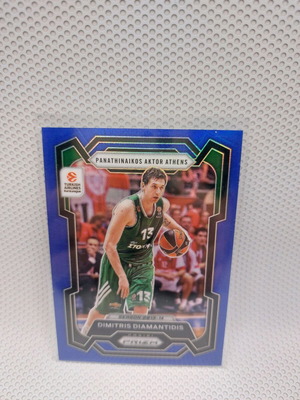 Euroleague Prizm 2023-24 Δημήτρης Διαμαντίδης blue αριθμημένη σαν καινούργιο /199
