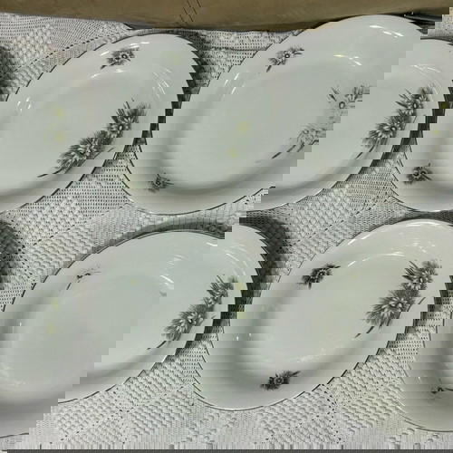 Πιάτα Candia Μινωκης πορσελάνης μεταχειρισμένα, σετ 6 τεμαχίων