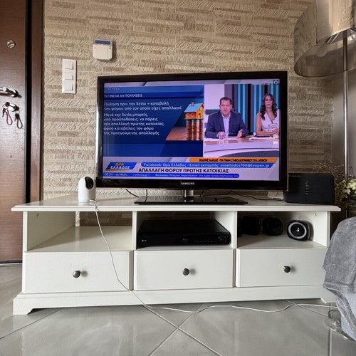 IKEA LIATORP TV stand, white, 145×49×45 cm