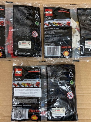Lego πακέτο 30190, 30191 & 30192 Shell V Power καινούργιο