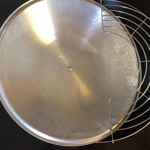 Philips electric wok pan used with free Nicer Dicer vegetable cutter