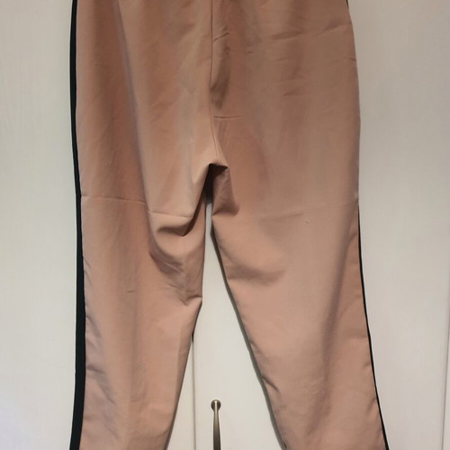 Track pants Zara like new, sapio milo color with black stripe