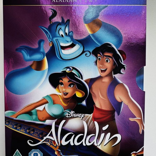 Aladdin 3 Movie Boxset Blu-ray Like New, Greek Dubbed
