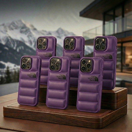 iPhone Plastic Case The North Face Purple New