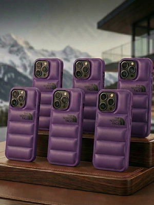 iPhone Plastic Case The North Face Purple New