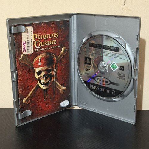 Pirates of the Caribbean At Worlds End Platinum PS2 game, good condition