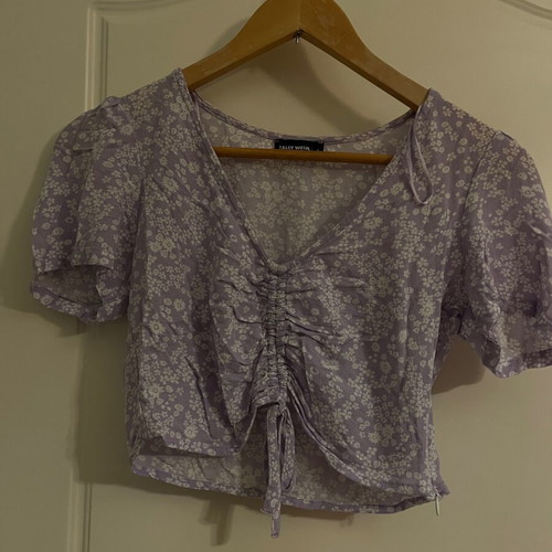 Summer top new, unworn from Tally Weijl, purple, size S
