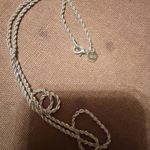 Silver 925 women's necklace