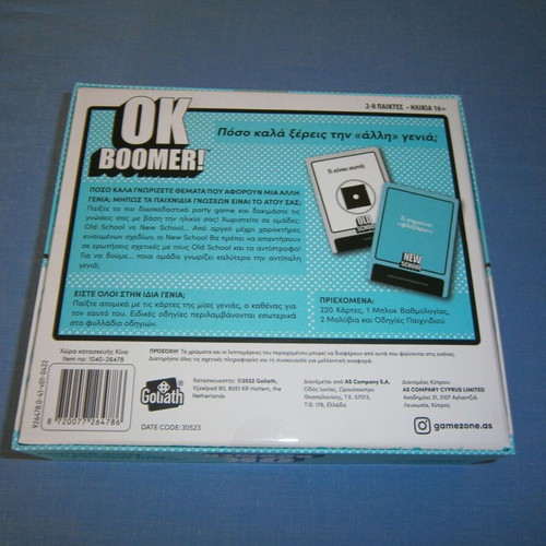 Ok Boomer board game new
