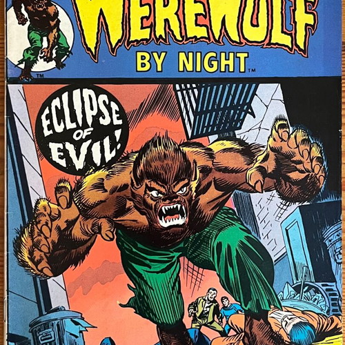 Werewolf by Night No.25 used comic Marvel Comics Group