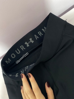 Under Armour leggings used, black, size S