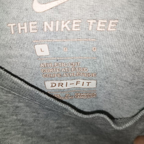 Nike gray large long sleeve shirt used