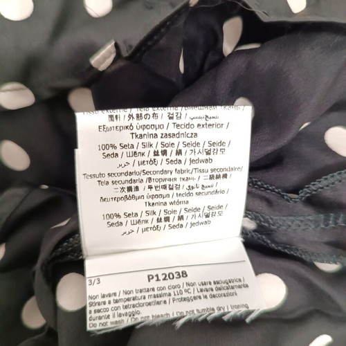 Liu Jo mini skirt black polka dot, size S, like new