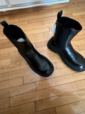 Chunky Chelsea μπότες καινούργιες, μαύρο, μέγεθος 43