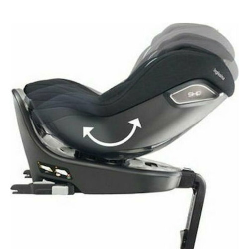 Inglesina Keplero 360 i-Size 0-18 kg car seat used with Isofix, grey