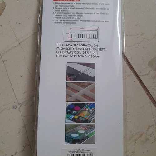 Organization divider like new, closed packaging