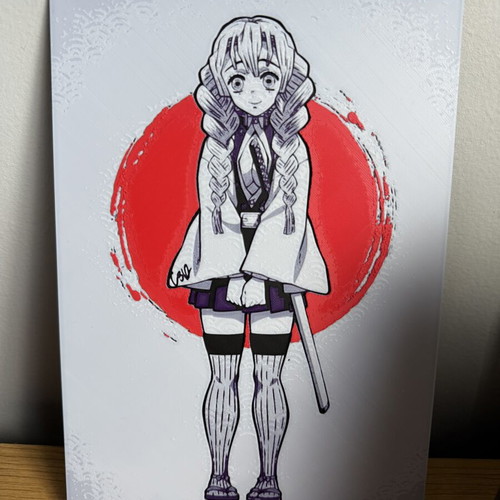 Mitsuri Demon Slayer Art new, 25x18 cm