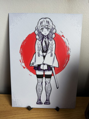 Mitsuri Demon Slayer Art new, 25x18 cm