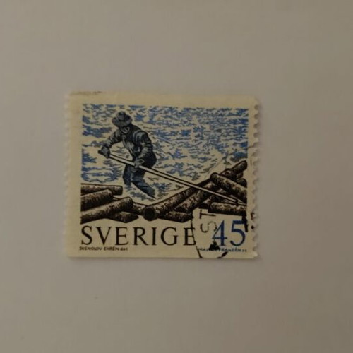 Sweden 45 ore stamp like new