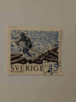 Sweden 45 ore stamp like new