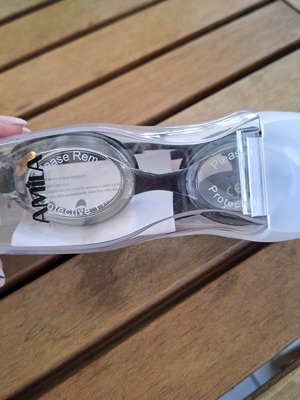 Amila swimming goggles with +3.50 corrective lenses, new