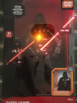 Darth Vader interactive figure, large size, Star Wars