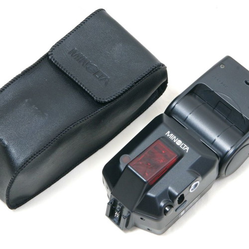 Minolta Sony Program 5600 HS Digital TTL Flash used for DSLR