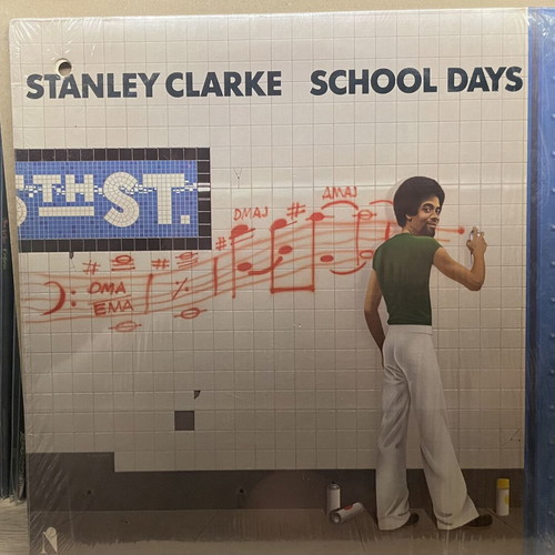Stanley Clarke School Days LP vinyl like new, jazz