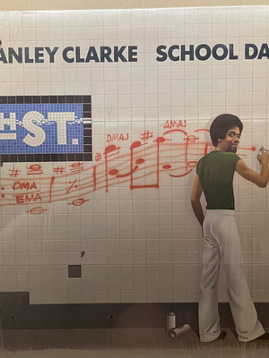 Stanley Clarke School Days LP vinyl like new, jazz