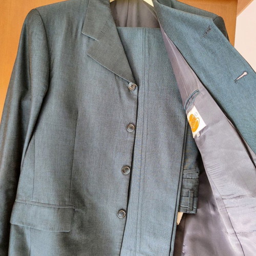 Figlio d' Angelo suit size 50 used, blue