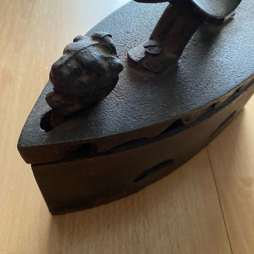Antique iron used