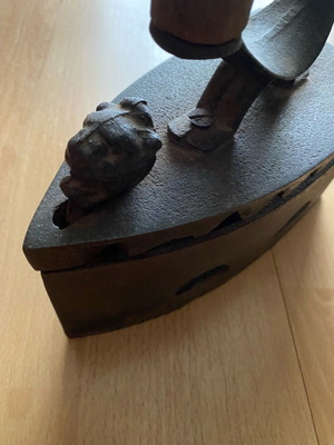 Antique iron used