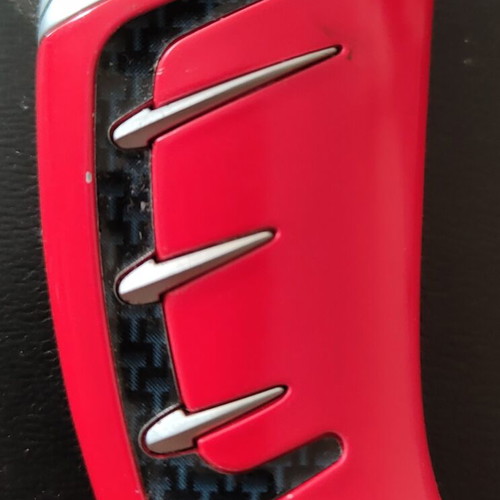 Marlboro adm AO065 metal lighter used, red racing style