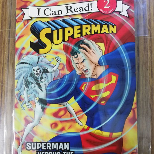 DC Comics Superman Versus the Silver Banshee used, Children's Comics I Can Read! Level 2