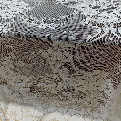 Κουρτίνα δαντέλα vintage λευκή ρομαντική 4.20x2.80 καινούργια