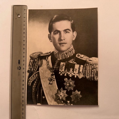 Black and white photo AGFA King Konstantinos like new