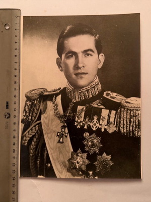 Black and white photo AGFA King Konstantinos like new