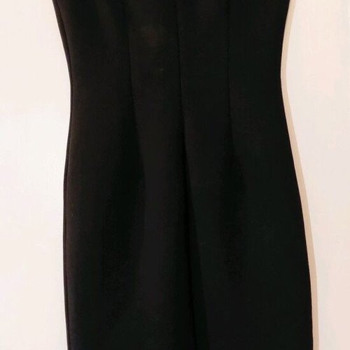 Calvin Klein Coctail midi dress like new, size S/M, black