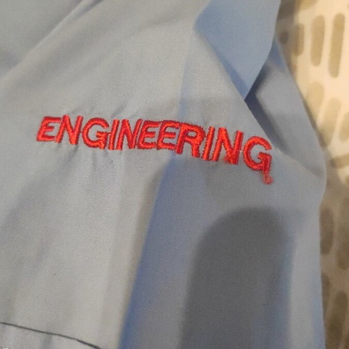 Aegean aircraft mechanic shirts XL short sleeve used, pack of 5